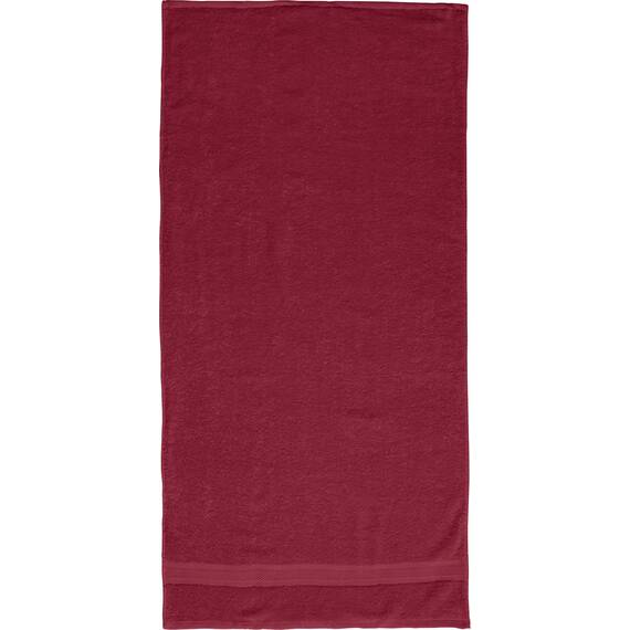 REDBEST Duschtuch Chicago weinrot Größe 70x140 cm - saugstark, strapazierfähig, ideal für Reisen, Sport (weitere Farben)