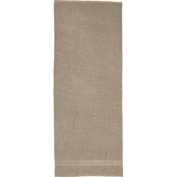 REDBEST Liegetuch Chicago Taupe Größe 80x200 cm - saugstark, strapazierfähig, ideal für Reisen, Sport (weitere Farben)