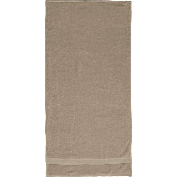REDBEST Duschtuch Chicago Taupe Größe 70x140 cm - saugstark, strapazierfähig, ideal für Reisen, Sport (weitere Farben)