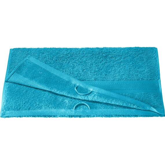 REDBEST Badetuch Chicago türkis Größe 100x150 cm - saugstark, strapazierfähig, ideal für Reisen, Sport (weitere Farben)