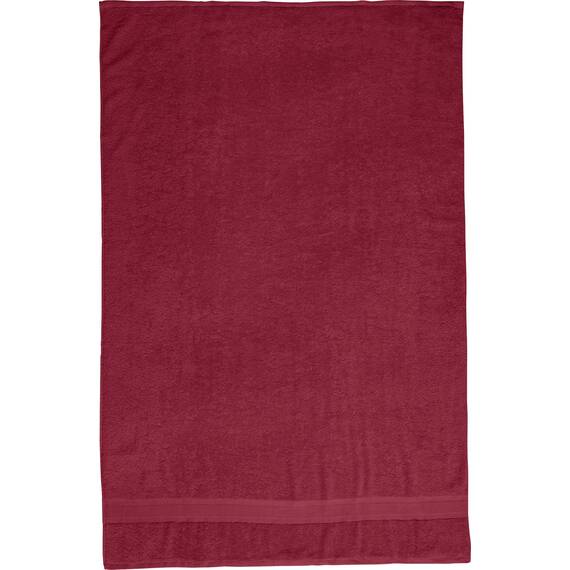 REDBEST Badetuch Chicago weinrot Größe 100x150 cm - saugstark, strapazierfähig, ideal für Reisen, Sport (weitere Farben)
