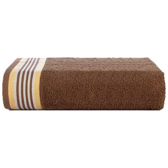Casa Copenhagen, 550 g/m², 2 große Badetücher, 2 große Handtücher, 2 Waschlappen, superweiche ägyptische Baumwolle, 6-teiliges Handtuch-Set für Bad, Küche und Dusche - BRAUN + BEIGE