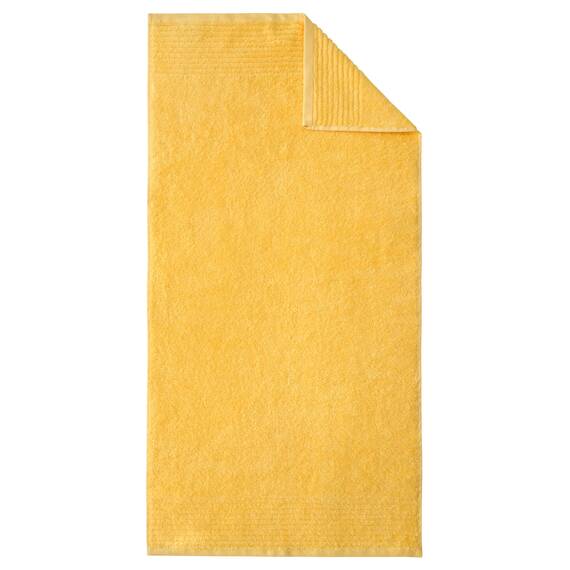 Dyckhoff Handtuchset "Brillant", 2 Badetücher / Duschtücher 70 x 140 cm und 4 Handtücher 50 x 100 cm, 6-teilig, mais