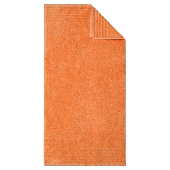 Dyckhoff Handtuchset "Brillant", 2 Badetücher / Duschtücher 70 x 140 cm und 4 Handtücher 50 x 100 cm, 6-teilig, peach