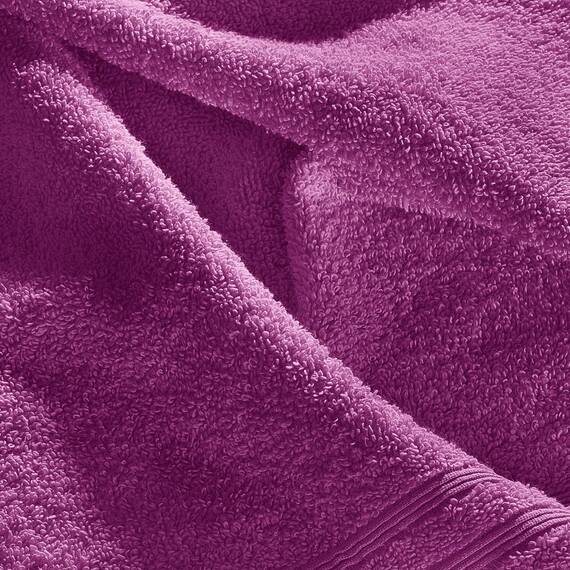 Erwin Müller Seiftuch Heidelberg 2er- Pack 100% Baumwolle Fuchsia Größe 30x30 cm - leichte Qualität, saugstark, schnelltrocknend, kompakt - ideal für Sport, Strand, Reisen (weitere Farben)