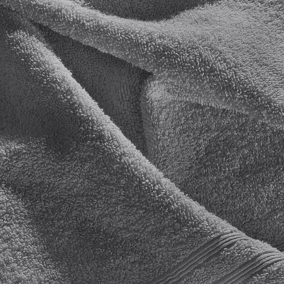 Erwin Müller Handtuch Heidelberg 100% Baumwolle anthrazit Größe 50x100 cm - saugstark, gut trocknend, kompakt, leichte Qualität - ideal für Sport, Strand, Reisen (weitere Farben)