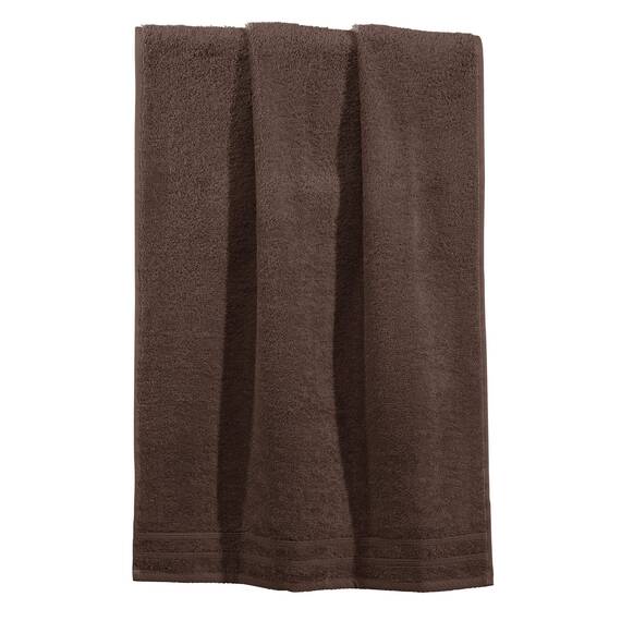 Erwin Müller Badetuch Heidelberg 100% Baumwolle braun Größe 100x150 cm - saugstark, gut trocknend, kompakt, leichte Qualität - ideal für Sport, Strand, Reisen (weitere Farben)