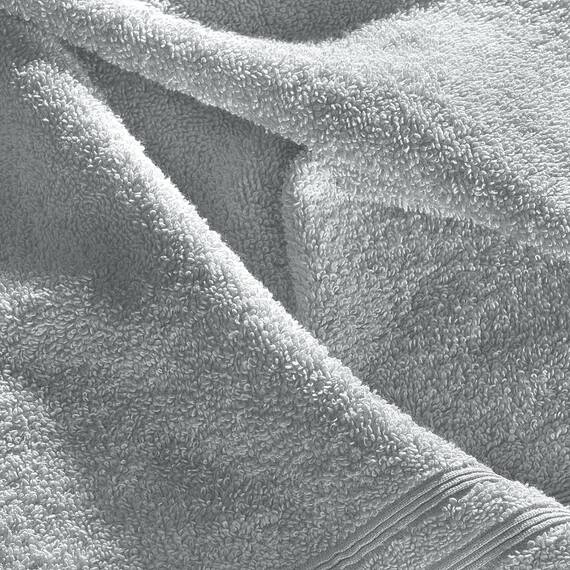 Erwin Müller Handtuch Heidelberg 100% Baumwolle hellgrau Größe 50x80 cm - saugstark, gut trocknend, kompakt, leichte Qualität - ideal für Sport, Strand, Reisen (weitere Farben)