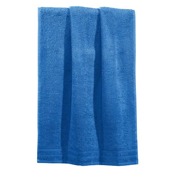 Erwin Müller Handtuch Heidelberg 100% Baumwolle Royalblau Größe 50x100 cm - saugstark, gut trocknend, kompakt, leichte Qualität - ideal für Sport, Strand, Reisen (weitere Farben)