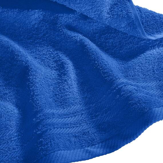 REDBEST Seiftuch New York 2er- Pack Royalblau Größe 30x30 cm - leichte, weiche Qualität, saugstark, sehr strapazierfähig, 100% Baumwolle