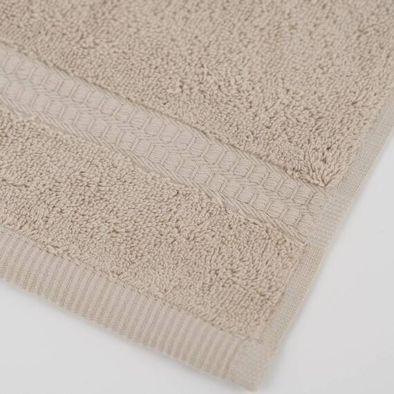 TRAMAS+ 4er-Set Premium Handtücher 700 g, 100% Baumwolle, 2 Handtücher 50x100 cm und 2 Badetücher 70x140 cm, extra weich, schnelltrocknend und sehr saugfähig - Beige