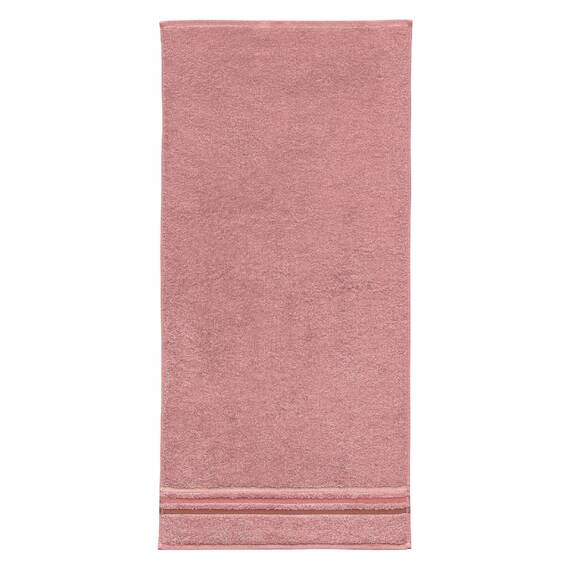 Schiesser Handtuchset Skyline Color - 4-teilig - 50 x 100 cm - Altrosa