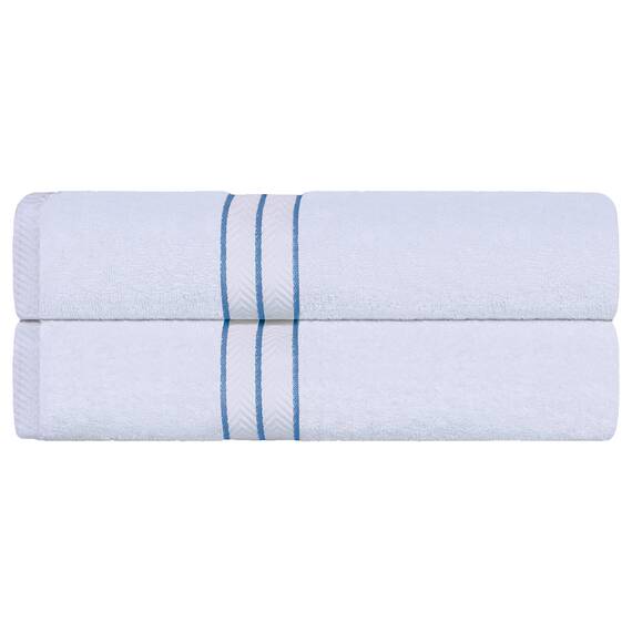 Superior Türkische Baumwolle, ultraplüschiges 2-teiliges Badetuch-Set, übergroße Handtücher für Erwachsene und Kinder, Hotel-Kollektion, flauschig weich, schnell trocknend, Essentials, Gäste-WC,