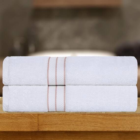 Superior Türkische Baumwolle, ultraplüschiges 2-teiliges Badetuch-Set, übergroße Handtücher für Erwachsene und Kinder, Hotel-Kollektion, flauschig weich, schnell trocknend, Essentials, Gäste-WC,