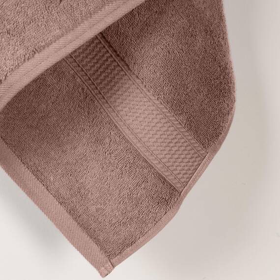 Superior Handtücher aus ägyptischer Baumwolle, 2er-Set, ultraweiche Handtücher, Dickes Plüsch, saugfähig, schwer, Gästebad, Hotel, Spa, Pool, Badezimmer, Duschbasics, lila (Gedämpftes Mauve)