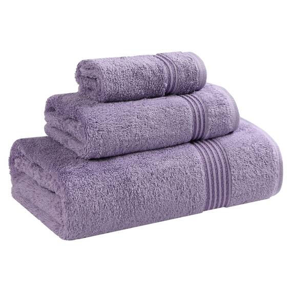 Superior NS Towel Parent Handtuch-Set, Baumwolle, violett, 3PC