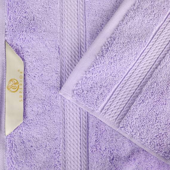 Superior - Handtuchset, Baumwolle, violett, 900 Gramm, 3-teilig
