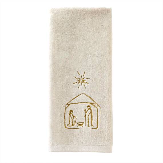 SKL Home Handtuch mit Krippenmotiv, 2 Stück