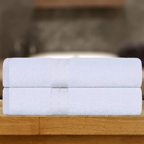 Superior Türkische Baumwolle, ultraplüschiges 2-teiliges Badetuch-Set, übergroße Handtücher für Erwachsene und Kinder, Hotel-Kollektion, flauschig weich, schnell trocknend, für Zuhause, Gäste-WC