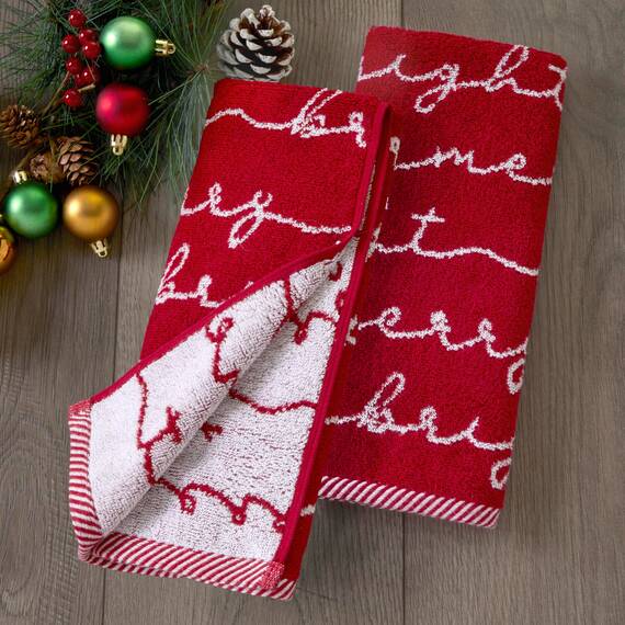 SKL Home Merry and Bright Handtuch (2er-Pack)