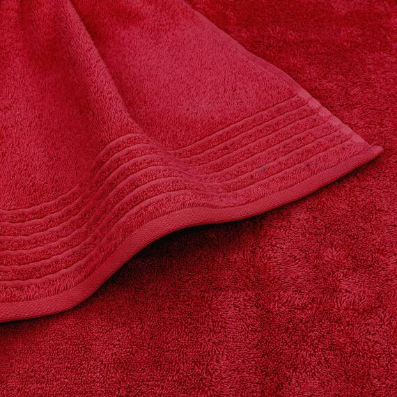 Möve Handtuchset New Classic 4-TLG Handtücher - 2X 50x100cm + 2X 67x140cm, 100% Baumwolle, Ruby