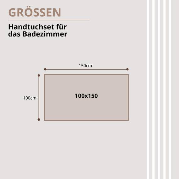 casaviva - Maxi-Badetuch 150x100 cm, 100% hochwertige Baumwolle 750 g/m² - Oeko-Tex Baumwollhandtuch, extra kuschelig und saugfähig, Duschtuch - Sage Grün
