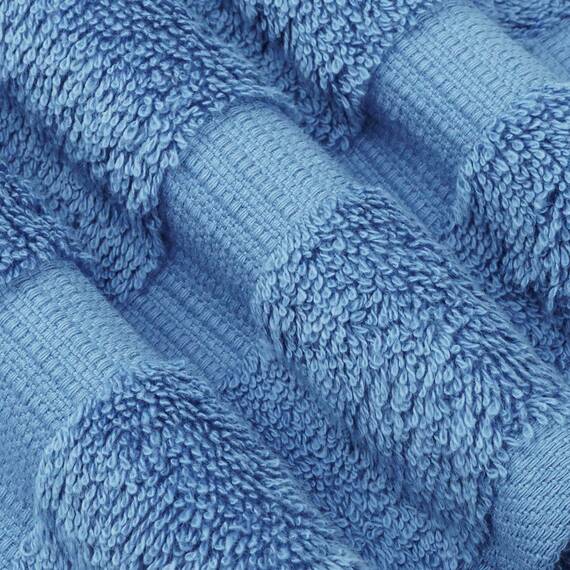 Chakir Turkish Linens 100% Baumwolle Premium Türkische Handtücher für Badezimmer, 2 große Badetücher 91,4 x 152,4 cm, 2 Handtücher, 2 Waschlappen (6-teiliges Handtuch-Set, Wedgewood)