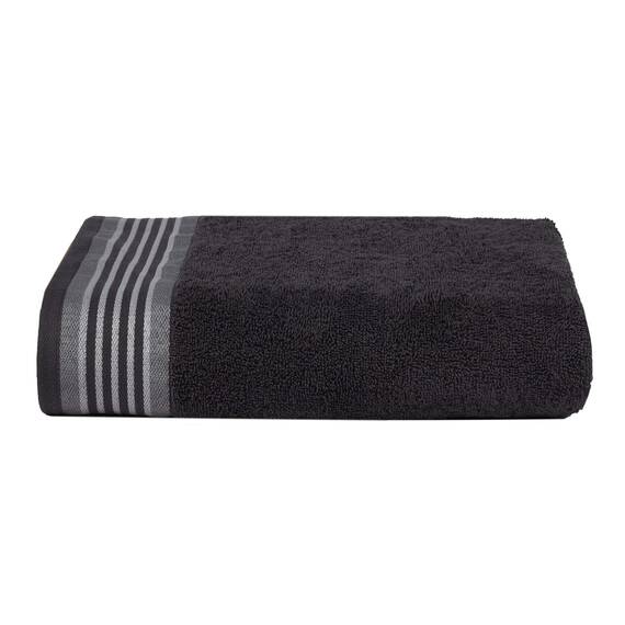 Casa Copenhagen He & She 4 teiliges Badetücher Set - Grauviolett, 550 g/m², 4 teiliges Badetücher, Baumwolle Handtüchern Rau und zäh Einsatz, Geschenkset für Badezimmer