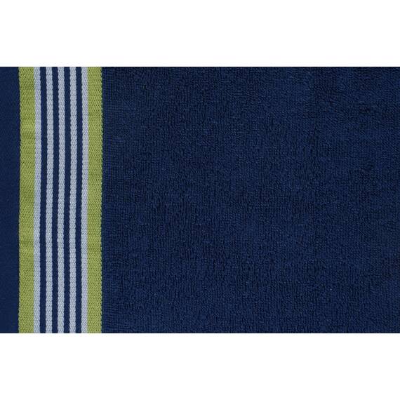 Casa Copenhagen 2-teiliges XL-Designer Badetuch-Set aus 100% ägyptischer Baumwolle Kalifornienblau–Kaliforniengrün, 90x180 cm Badetücher für das Badezimmer (perfekte Geschenkset für Damen & Herren)