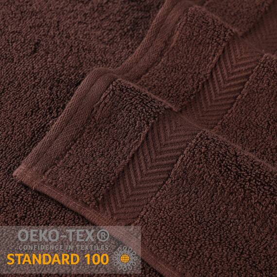 Superior Zero Twist Handtuch-Set, Baumwolle, 12-teilig, sortiert, enthält 4 Badetücher, 4 Handtücher, 4 Waschlappen/Gesichtstücher, schnell trocknend, Essentials, Dusche, Spa, luxuriöse, weiche,