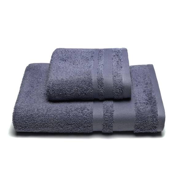 Caleffi - 2-teiliges Handtuchset 100% Baumwolle Frottee – 1 Handtuch 50x100 cm + 1 Gästetuch 40x60 cm, Weich & Saugfähig
