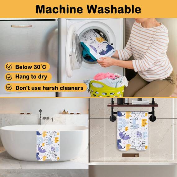 YOCOLE Kinderbadewannenmatte 100x40cm Duschmatte Rutschfest, BPA-frei PVC, Saugnäpfen, Schimmelresistent & Maschinenwaschbar