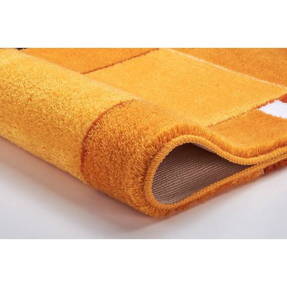 Kleine Wolke 7258539313 Badteppich Padova, 50 x 65 cm, Safran