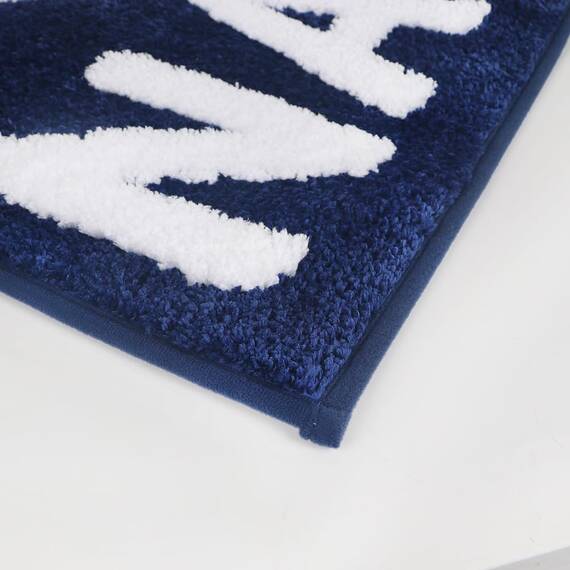 Zeeinx Get Naked Badematte, niedlicher Badezimmerteppich, rutschfeste Mikrofaser, lustige Badezimmer-Dekoration, maschinenwaschbar, marineblau, Badematte für Badewanne und Dusche, 45,7 x 119,4 cm