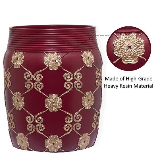 Zahari Home 2-teiliges elegantes Luxus-Badezimmerzubehör-Set aus Roségold, moderner Duschkorb & Taschentuchbox, klassisches Luxus-Design, zeitgenössische Dekoration, schönes einzigartiges Design