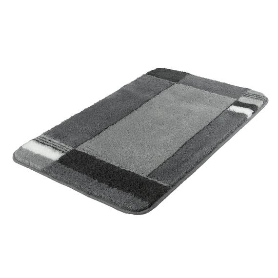 Kleine Wolke 7258901360 Badteppich Padova, 60 x 100 cm, anthrazit