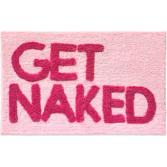 New Mungo Get Naked Badematte, Pink, 78,7 x 50,8 cm
