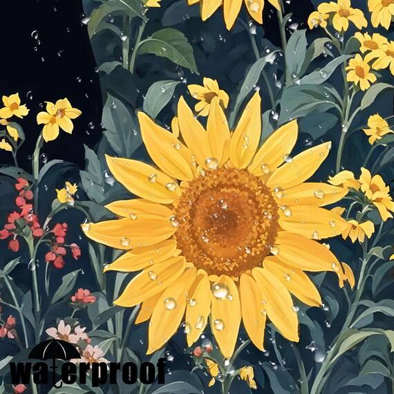 Duschvorhang mit niedlicher Katze, lustig, schwarze Katzen, Boho, Blumenmuster, Vintage-Stil, Sonnenblume, für Badezimmer, Tier, Wildblume, Bauernhaus, wasserdichter Stoff, Dekoration, 183 x 183 cm