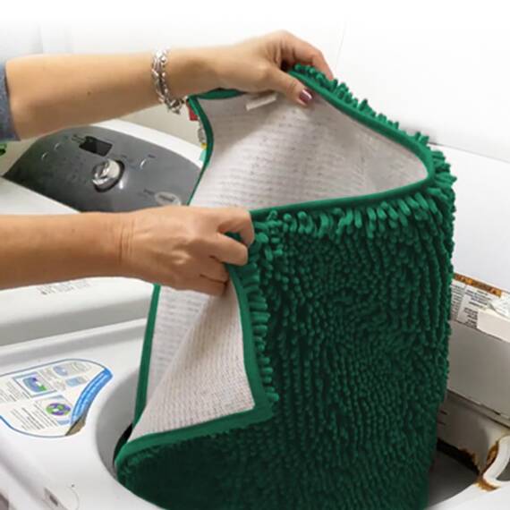 Muddy Mat® Super saugfähige Fußmatte für den Innenbereich, Mikrofaser, schnell trocknend, Chenille-Eingangsteppich, rutschfeste Haustürmatte, Innenmatten für den Eingangsbereich, maschinenwaschbar