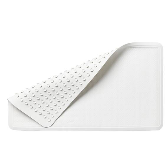 Rubbermaid Commercial Safti-Grip Bath Mat, Large, White, 1982726