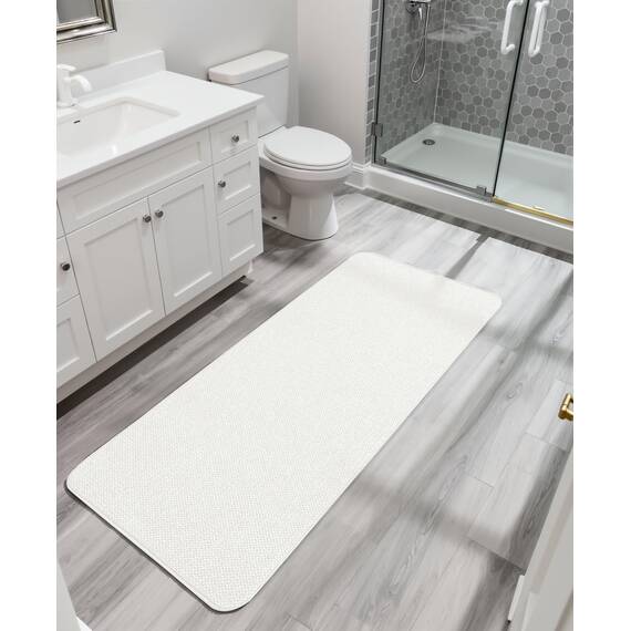 Badematte, ultradünn, Badezimmerläufer, große Badematten für Badezimmer, schnell trocknend, rutschfest, maschinenwaschbar, niedriger Flor, Badteppich, Dusche im Freien, Waschbecken, Heimdekor-Zubehör
