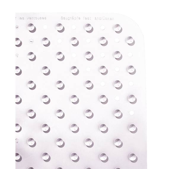 RIDDER Wanneneinlage, Badematte, Badewanneneinlage ca. 38x72 cm, Plattfuß, weiß | Allergikerfreundlich | Made in Germany | Nachhaltig | Recyclebar | Waschbar | PVC-frei