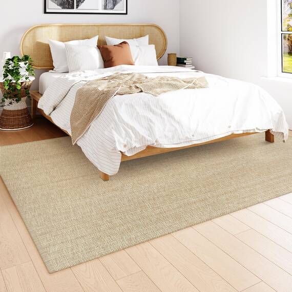 Collive Boho-Wohnzimmerteppich, waschbar, gewebte Baumwolle, moderne Schlafzimmerteppiche, gepunkteter Teppich für Esszimmer, Wohnzimmer, Kinderzimmer, Outdoor-Teppich für Terrasse, Balkon, Dekoration