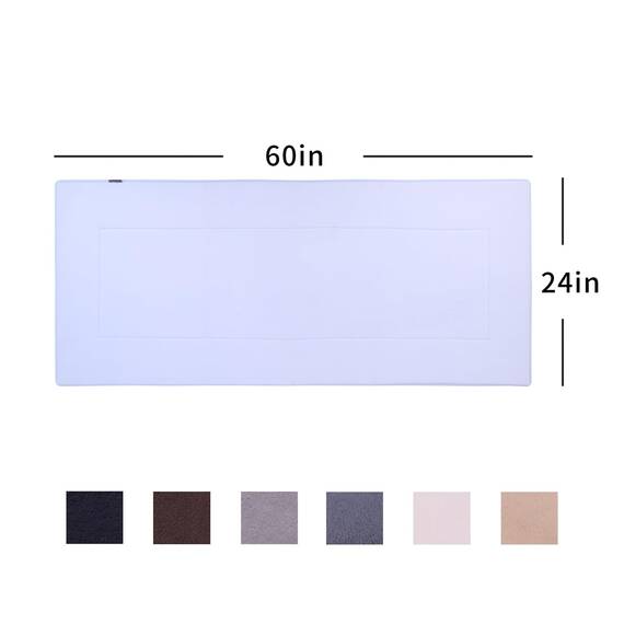 FABBRICA HOME Weicher Flurläufer, waschbarer Bodenteppich, rutschfester Memory-Schaum-Teppich, super Wasseraufnahme, geeignet für Badezimmermatte, Eingang, Küche, Wohnzimmerdekoration (60 x 152 cm