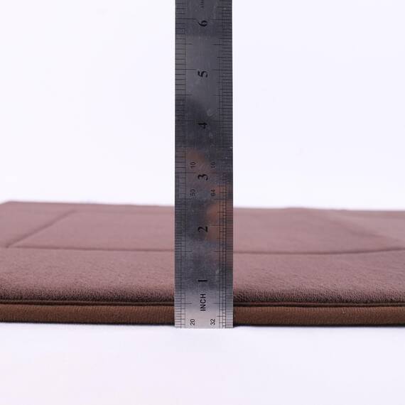 FABBRICA Home Weicher Flurläufer, waschbarer Bodenteppich, rutschfester Memory-Schaum-Teppich, super Wasseraufnahme, geeignet für Badezimmermatte, Eingang, Küche, Wohnzimmerdekoration (0,6 x 1,8 m