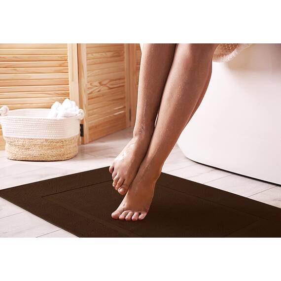 Utopia Towels SYNCHKG038941 Badematte, Baumwolle, Dunkelbraun, Stück: 1