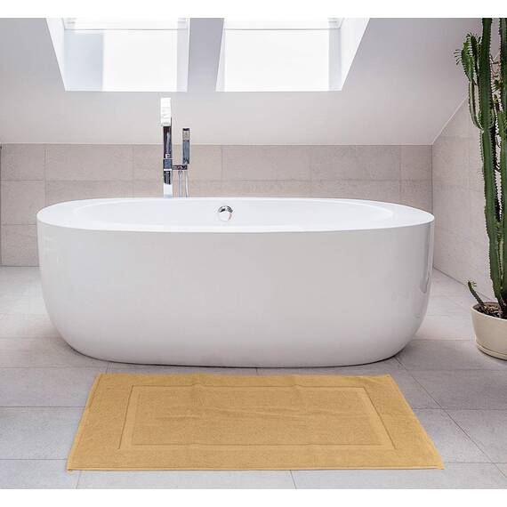 Utopia Towels UTLUXBATHMATTCHAMPAGNE Badematte, Baumwolle, champagnerfarben, Stück: 1