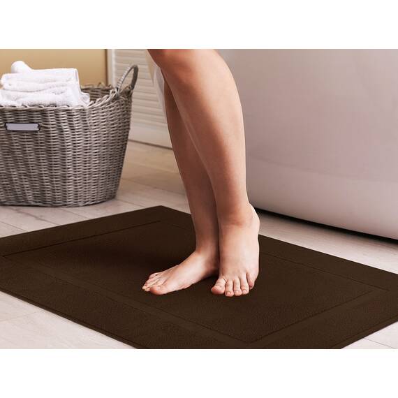 Utopia Towels SYNCHKG038941 Badematte, Baumwolle, Dunkelbraun, Stück: 1