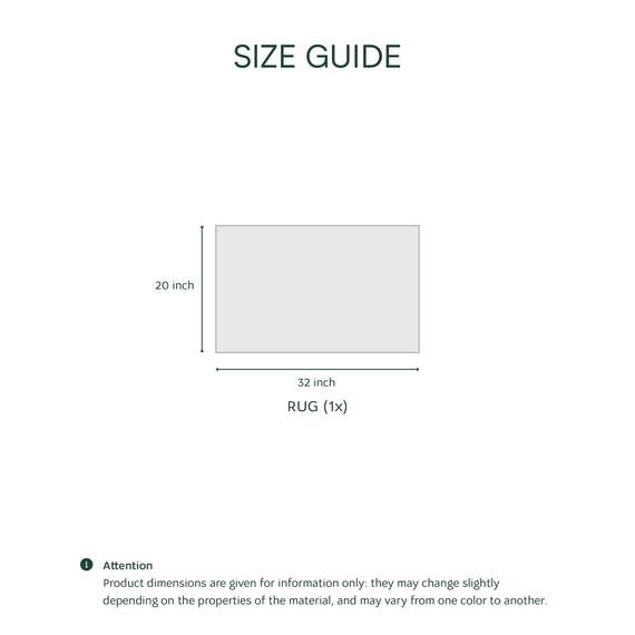 Lacoste Crocodile Rug, 19"x30", Falcon