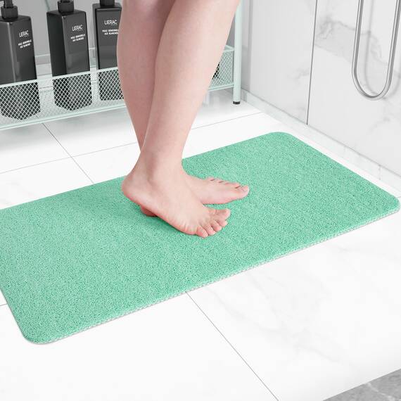 Hargiis Rutschfeste Badewannenmatte, rutschfeste Duschmatte, schnell trocknende Badewannenmatten, Fußschrubber Matte, Anti-Rutsch-Matte für Badewanne, Boden, Badezimmer, Küche, Zuhause, Hotel